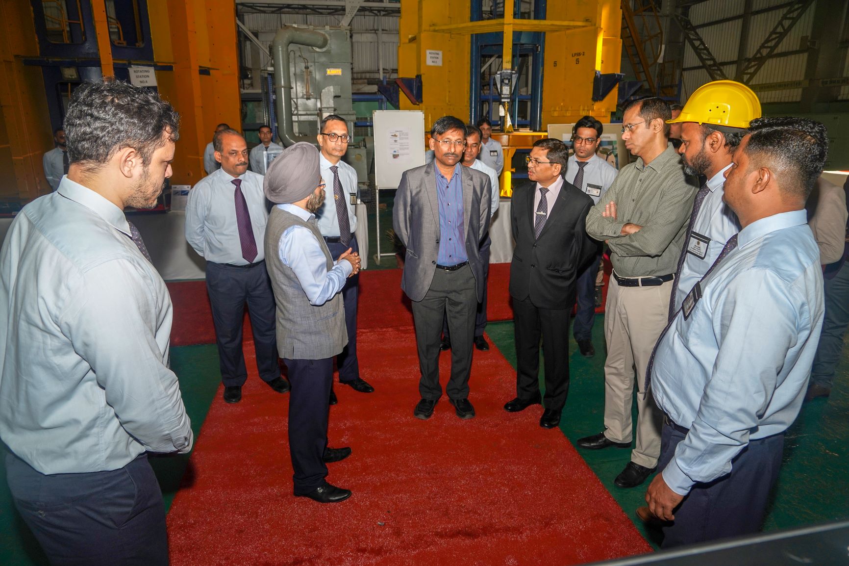 Visit Of Mr. T Natarajan, IAS, Additional Secretary, Defence Production & Mr. Rajeev Prakash, Joint Secretary, Naval Systems - 3rd Dec 2022123 - Image 20